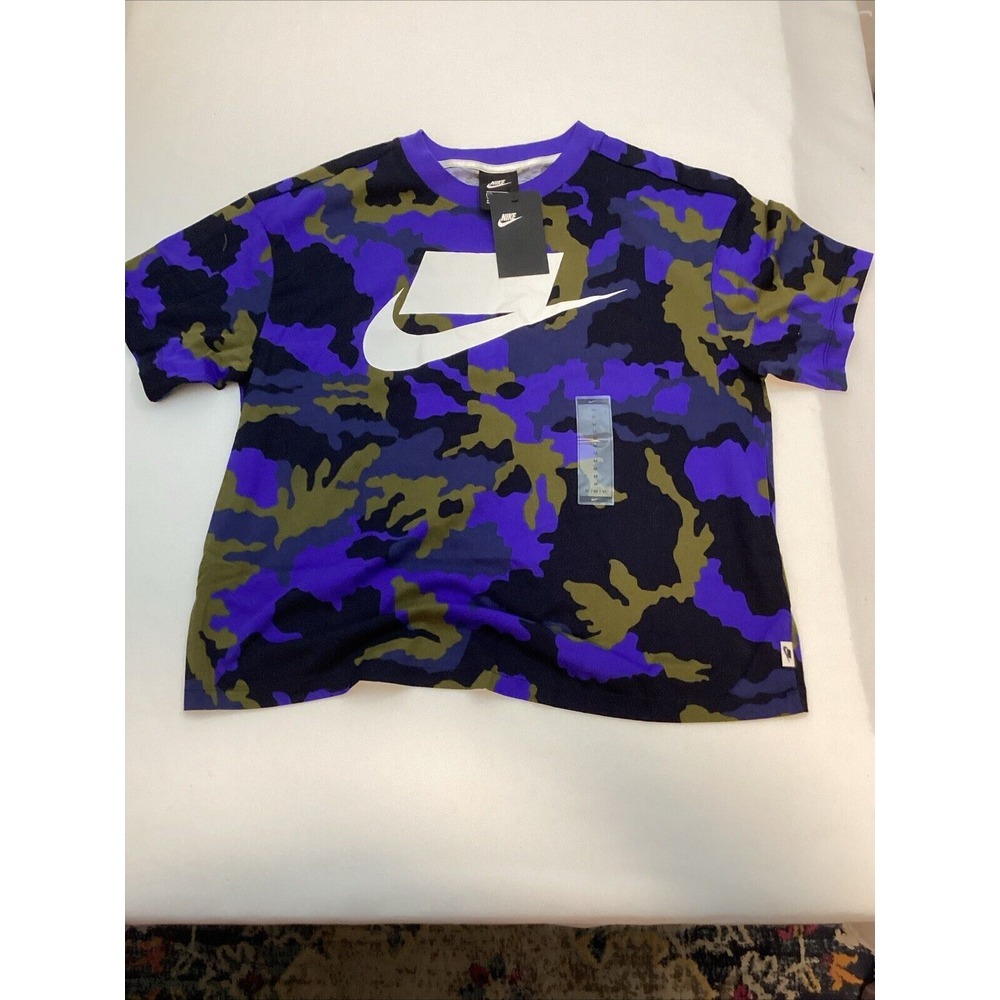 Nike Women NSW shirt top Size M Purple/ SKU # 53000